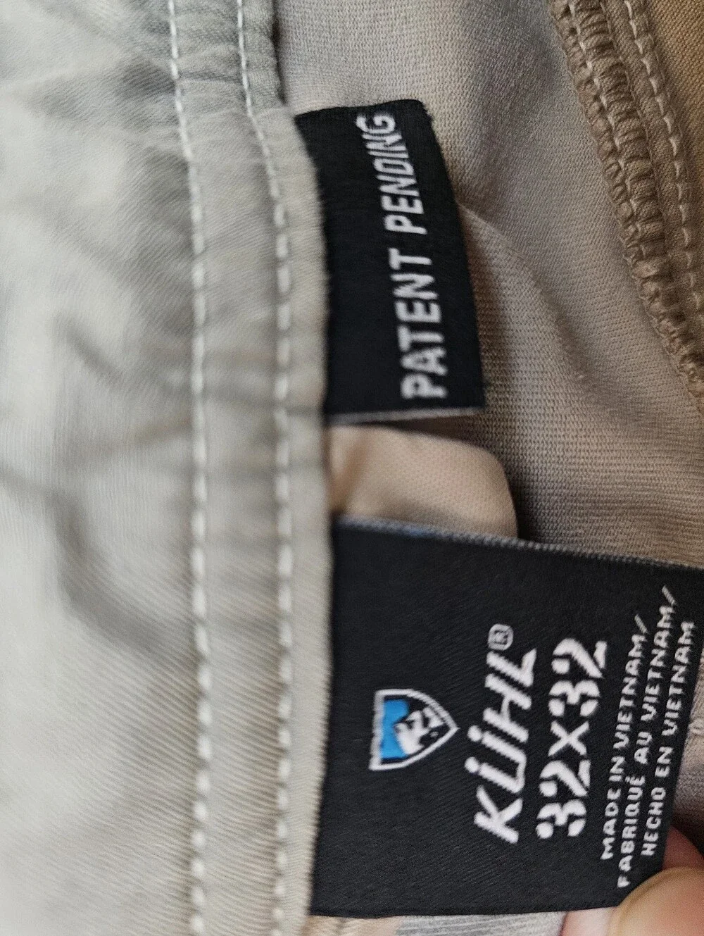 Kuhl Radikl Mens Khaki Hiking Pants Size 32 X 32